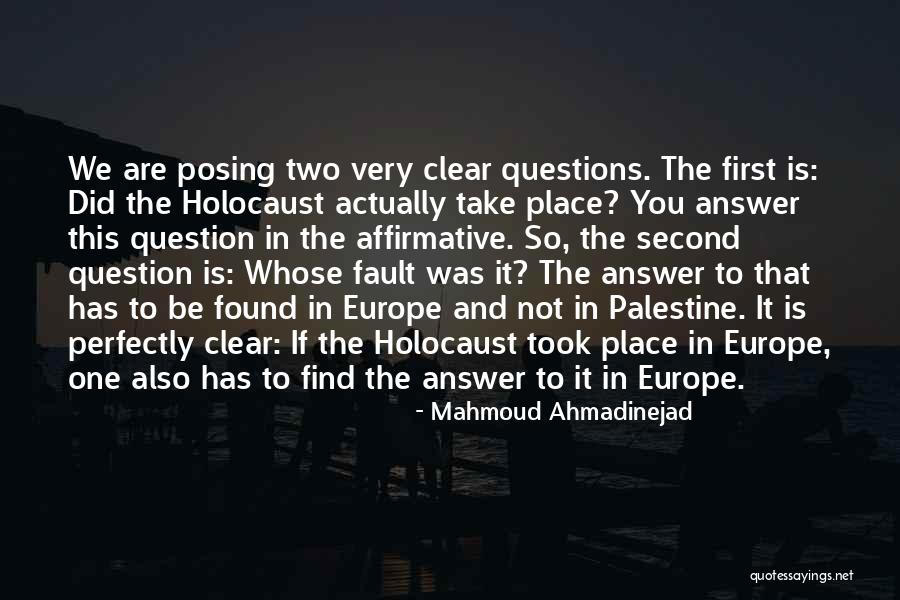 Whose Fault Quotes By Mahmoud Ahmadinejad Whose Fault Quotes By Mahmoud Ahmadinejad