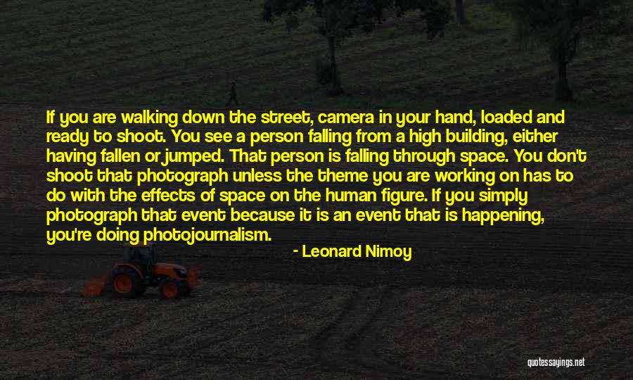 Whose Ready For Fall Quotes By Leonard Nimoy Whose Ready For Fall Quotes By Leonard Nimoy