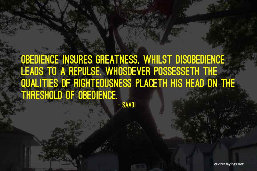 Whosoever Quotes By Saadi Whosoever Quotes By Saadi