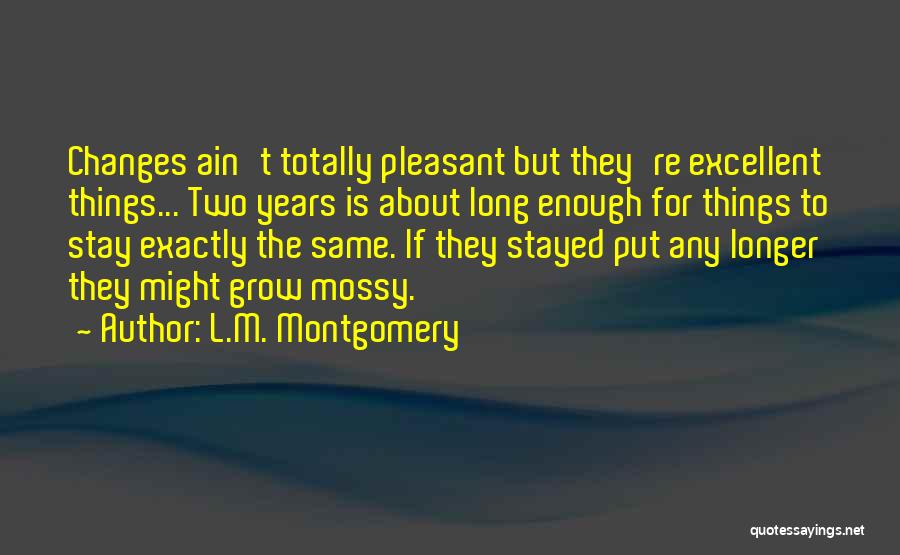 Why Ain't I Enough Quotes By L.M. Montgomery