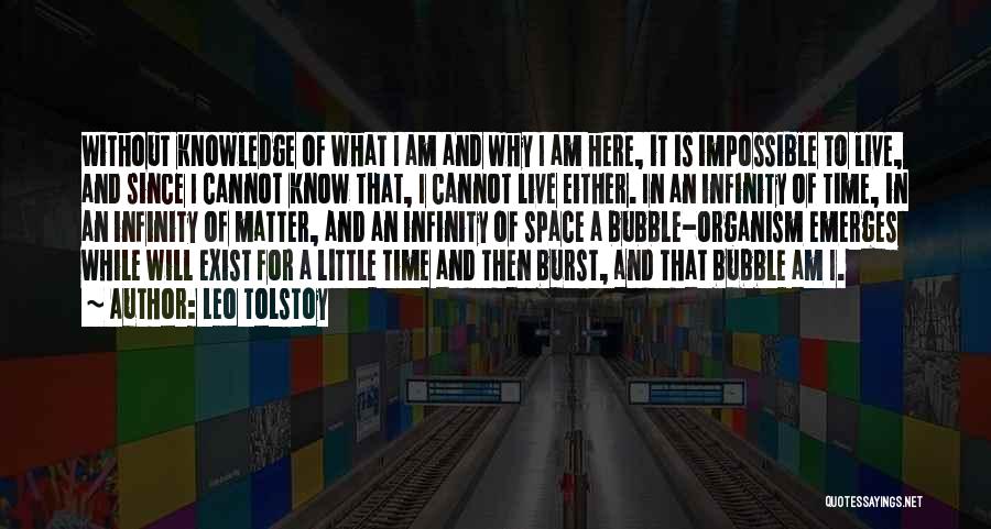 Why Am I Here Quotes By Leo Tolstoy