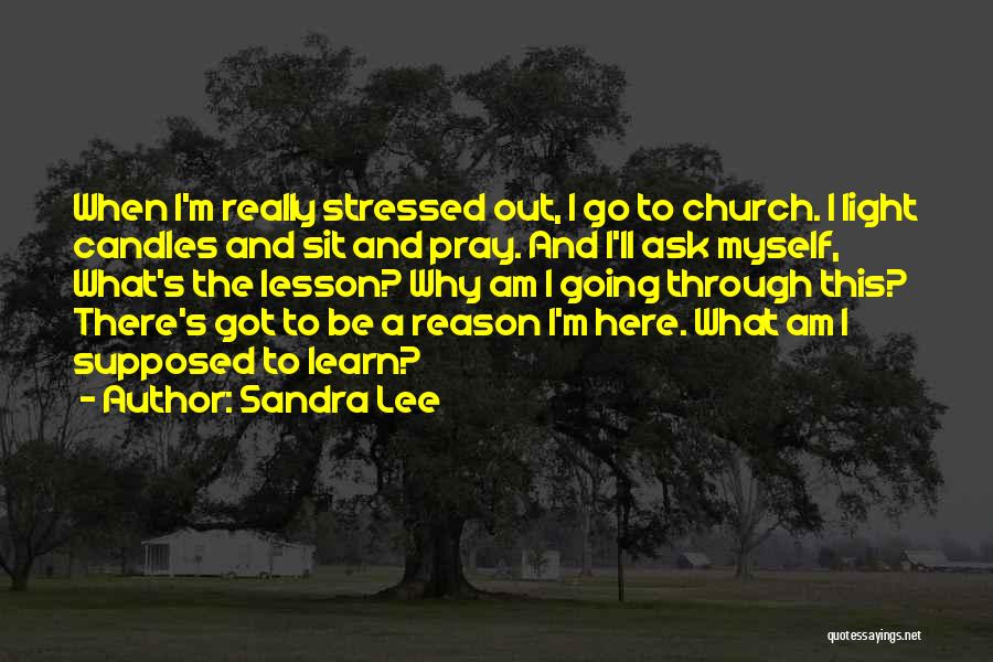 Why Am I Here Quotes By Sandra Lee