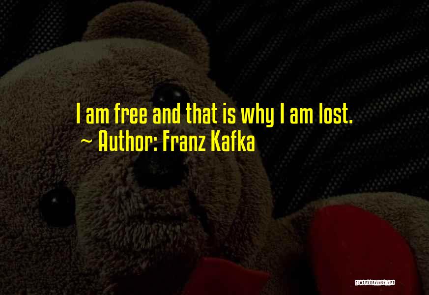 Why Am I Quotes By Franz Kafka