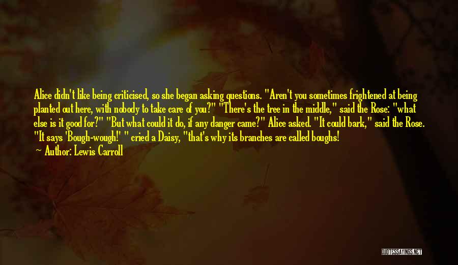 Why Aren't You Here Quotes By Lewis Carroll