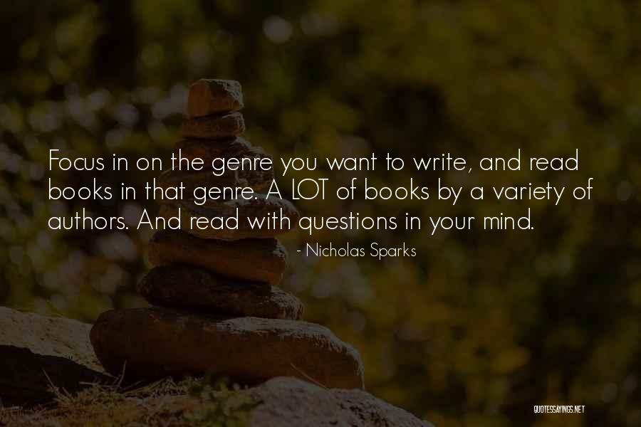 Why Authors Write Quotes By Nicholas Sparks