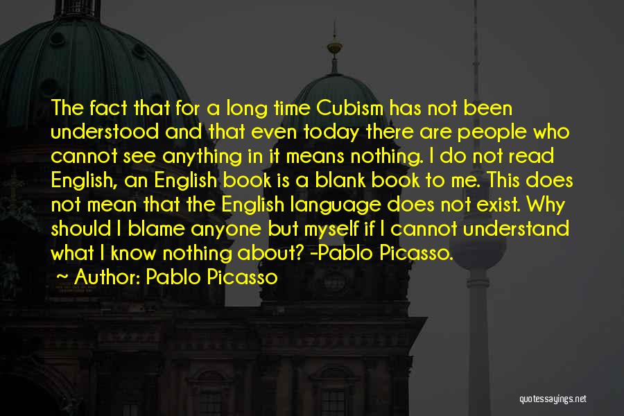 Why Blame Me Quotes By Pablo Picasso