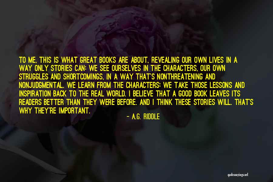Why Books Are Important Quotes By A.G. Riddle Why Books Are Important Quotes By A.G. Riddle