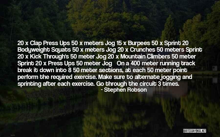 Why Burpees Quotes By Stephen Robson Why Burpees Quotes By Stephen Robson