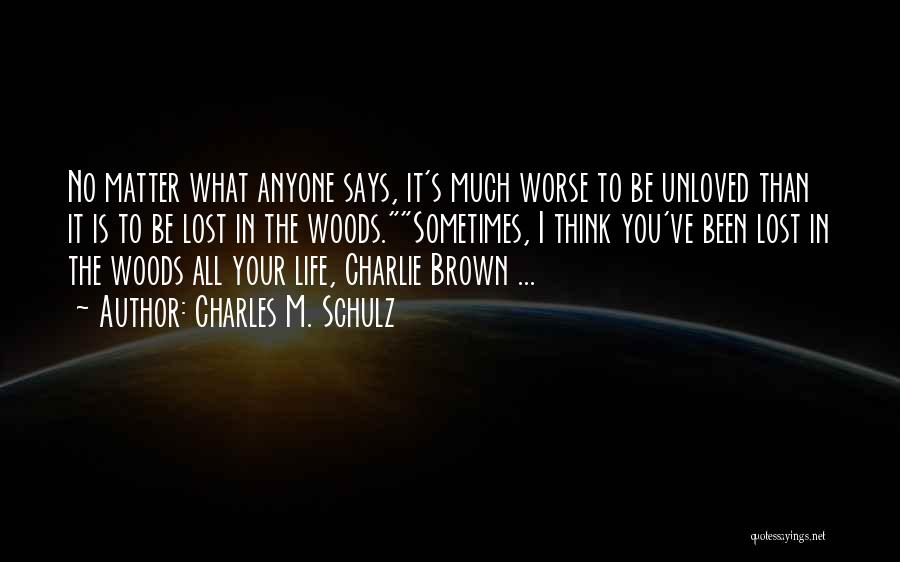 Why Charlie Brown Why Quotes By Charles M. Schulz