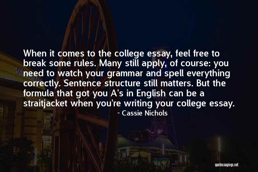 Why College Should Not Be Free Quotes By Cassie Nichols Why College Should Not Be Free Quotes By Cassie Nichols