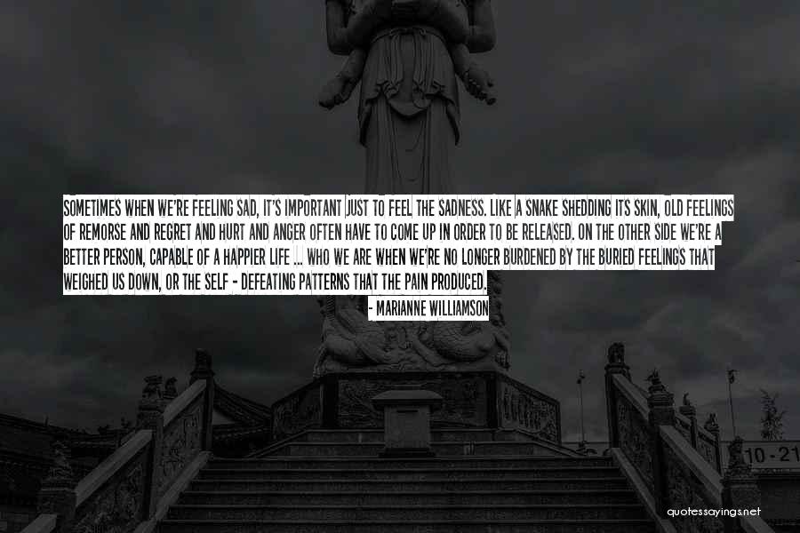 Why Did U Hurt Me Quotes By Marianne Williamson