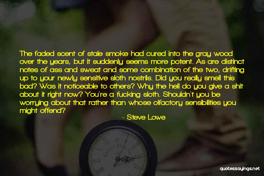 Why Did You Do This Quotes By Steve Lowe