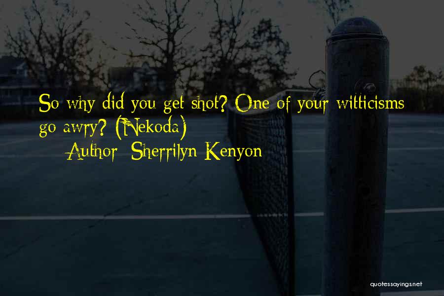 Why Did You Go Quotes By Sherrilyn Kenyon