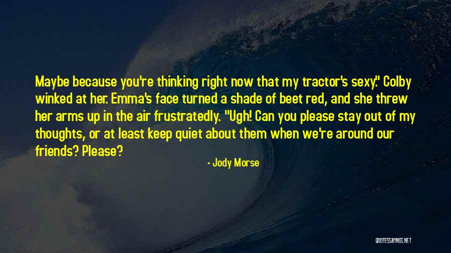 Why Do I Keep Thinking About You Quotes By Jody Morse