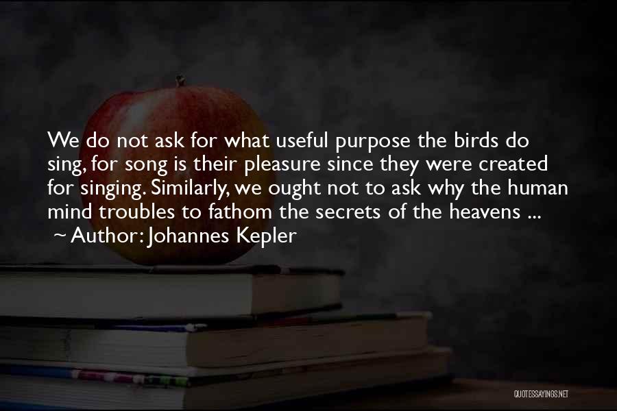 Why Do They Quotes By Johannes Kepler