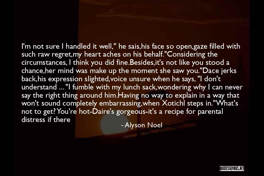Why Don't You Say It To My Face Quotes By Alyson Noel Why Don't You Say It To My Face Quotes By Alyson Noel