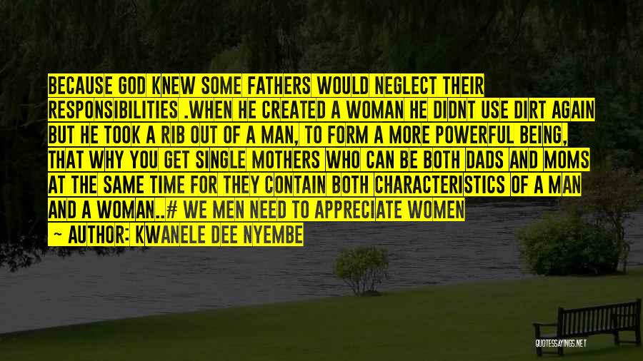 Why God Created Woman Quotes By Kwanele Dee Nyembe