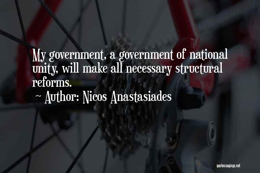 Why Government Is Necessary Quotes By Nicos Anastasiades