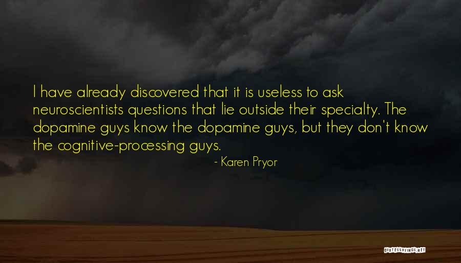 Why Guys Lie Quotes By Karen Pryor