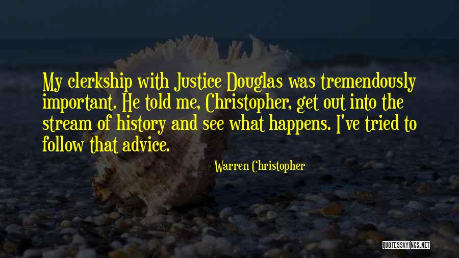 Why History Is Not Important Quotes By Warren Christopher Why History Is Not Important Quotes By Warren Christopher