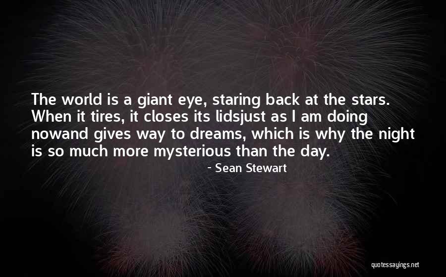 Why I Am The Way I Am Quotes By Sean Stewart