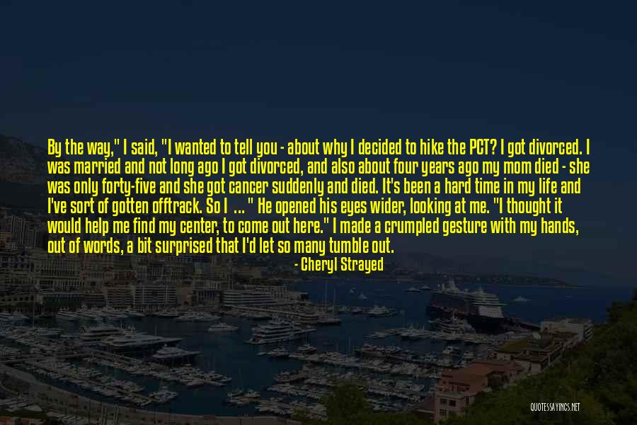 Why I Hike Quotes By Cheryl Strayed Why I Hike Quotes By Cheryl Strayed