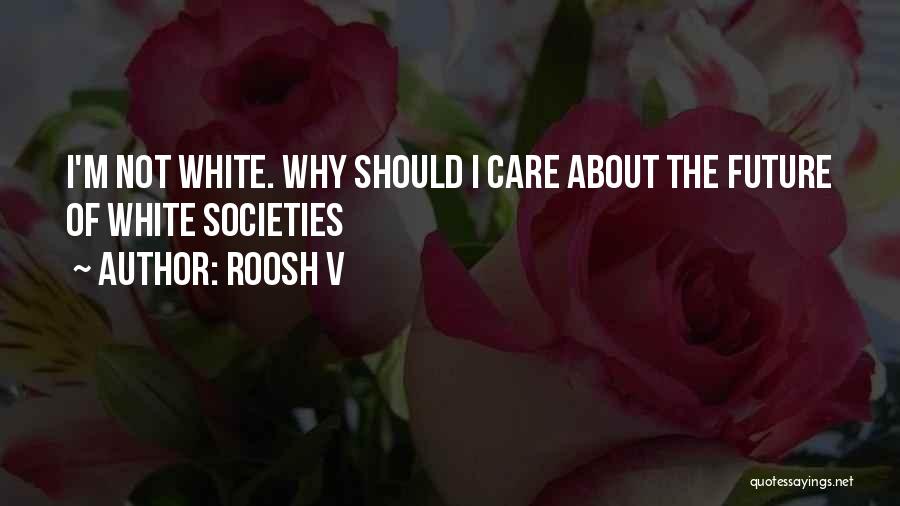 Why I Should Care Quotes By Roosh V