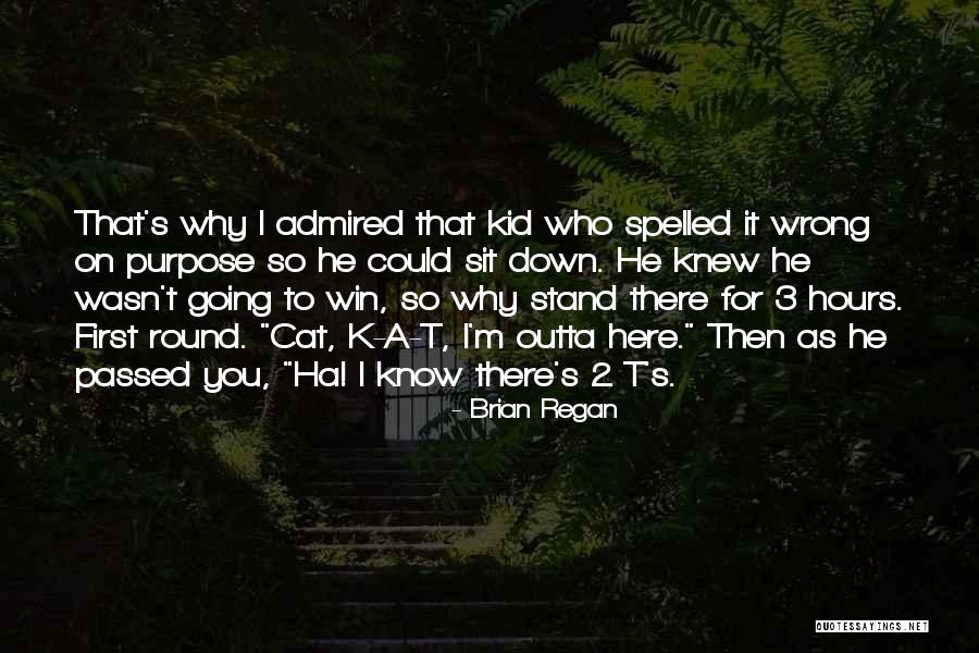 Why I'm Here Quotes By Brian Regan