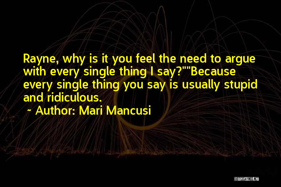 Why I'm Single Quotes By Mari Mancusi