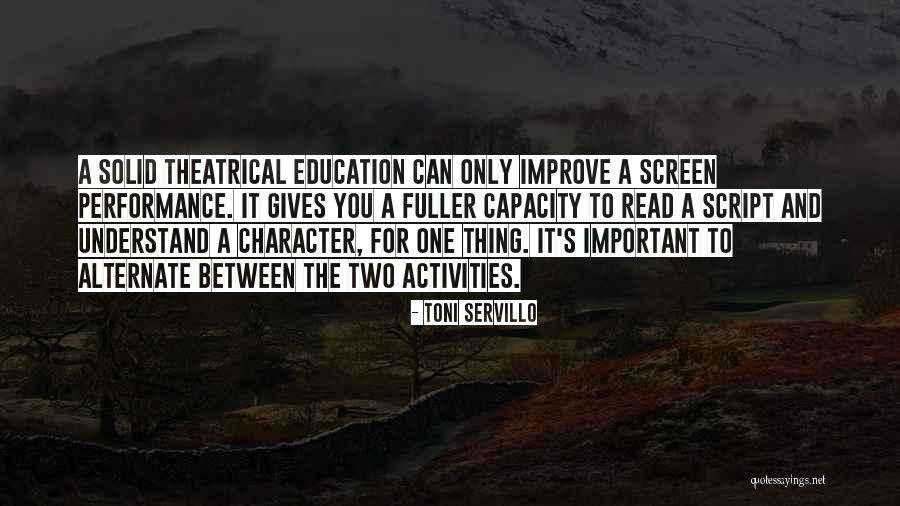 Why Is Education So Important Quotes By Toni Servillo Why Is Education So Important Quotes By Toni Servillo