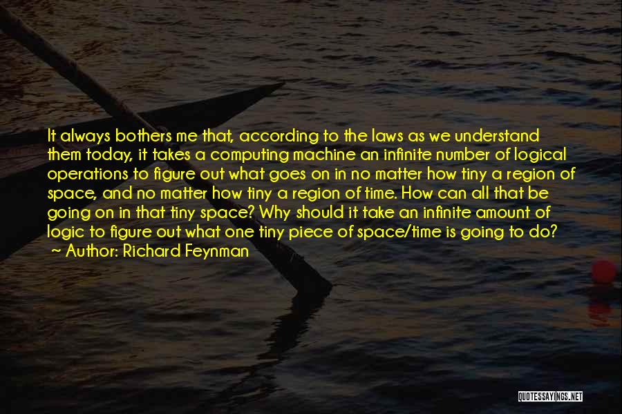 Why It Always Me Quotes By Richard Feynman