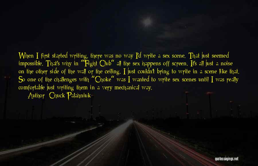 Why It Happens Quotes By Chuck Palahniuk