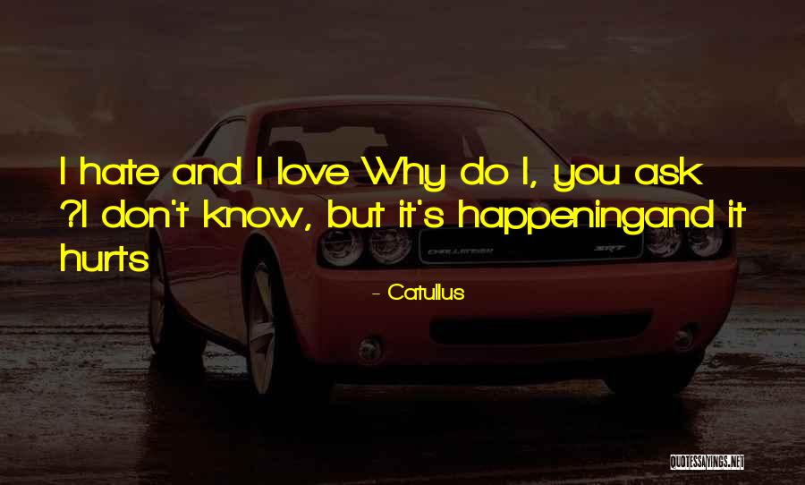 Why It Hurts Quotes By Catullus Why It Hurts Quotes By Catullus
