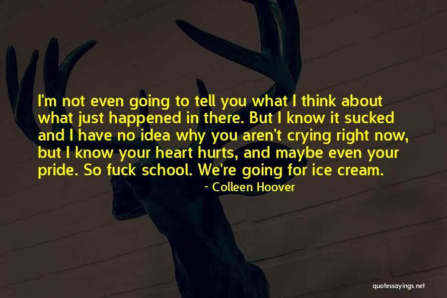 Why It Hurts Quotes By Colleen Hoover Why It Hurts Quotes By Colleen Hoover