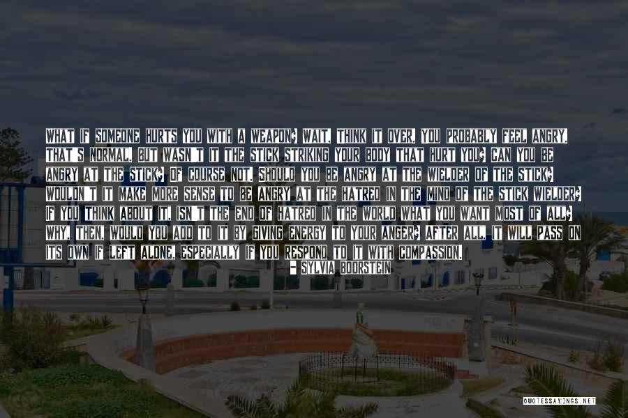 Why It Hurts Quotes By Sylvia Boorstein Why It Hurts Quotes By Sylvia Boorstein