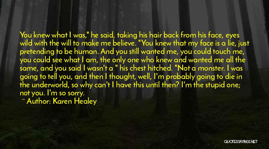Why Lie To Me Quotes By Karen Healey