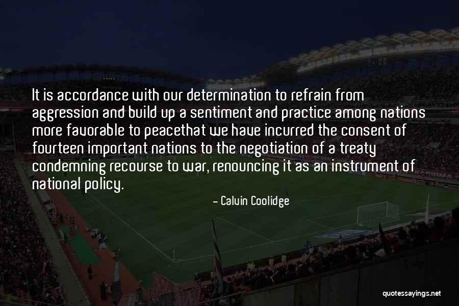 Why Nations Go To War Quotes By Calvin Coolidge