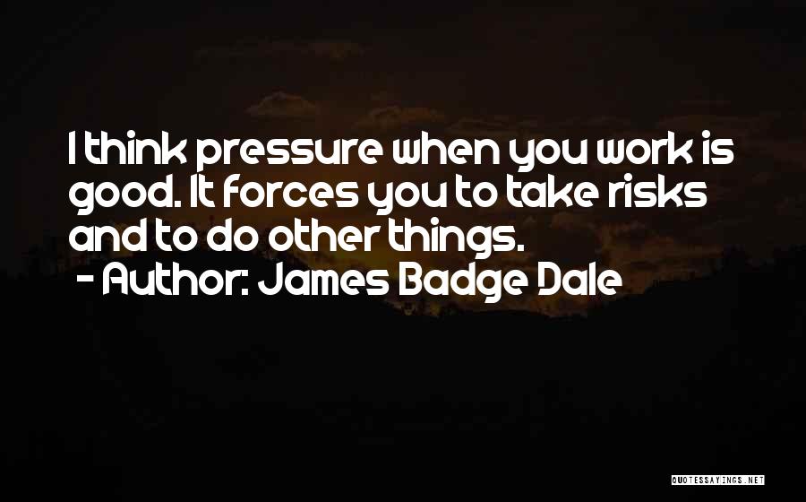 Why Not Take A Risk Quotes By James Badge Dale