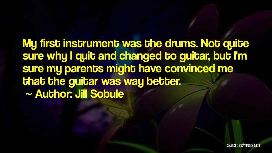 Why Not To Quit Quotes By Jill Sobule