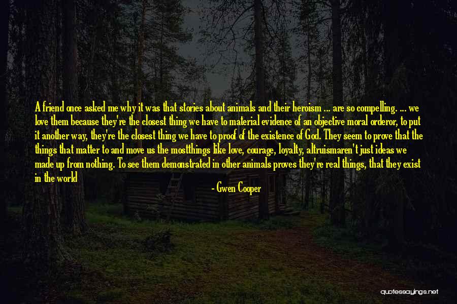 Why Put Things In Quotes By Gwen Cooper