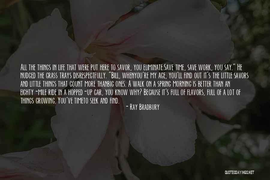 Why Put Things In Quotes By Ray Bradbury