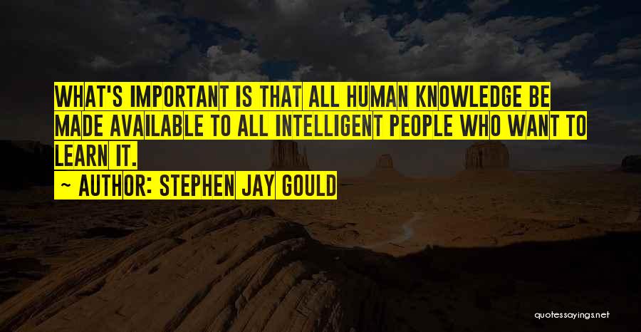 Why Reading Is So Important Quotes By Stephen Jay Gould