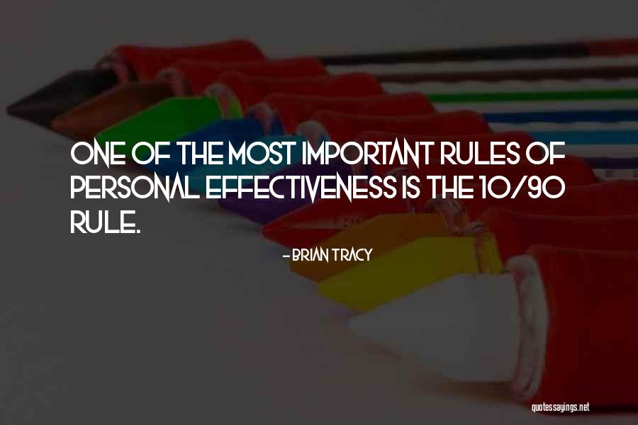 Why Rules Are Important Quotes By Brian Tracy