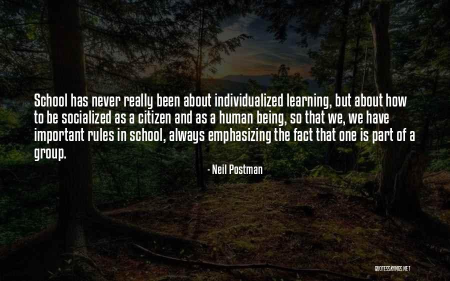 Why Rules Are Important Quotes By Neil Postman