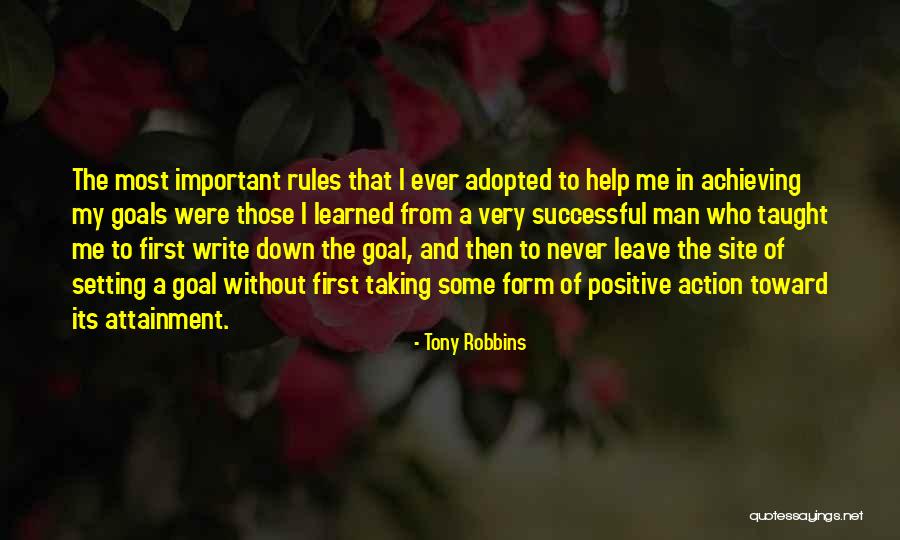 Why Rules Are Important Quotes By Tony Robbins