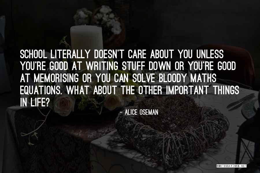 Why School Is Important Quotes By Alice Oseman Why School Is Important Quotes By Alice Oseman