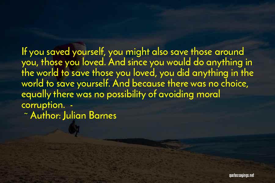 Why She Avoiding Me Quotes By Julian Barnes