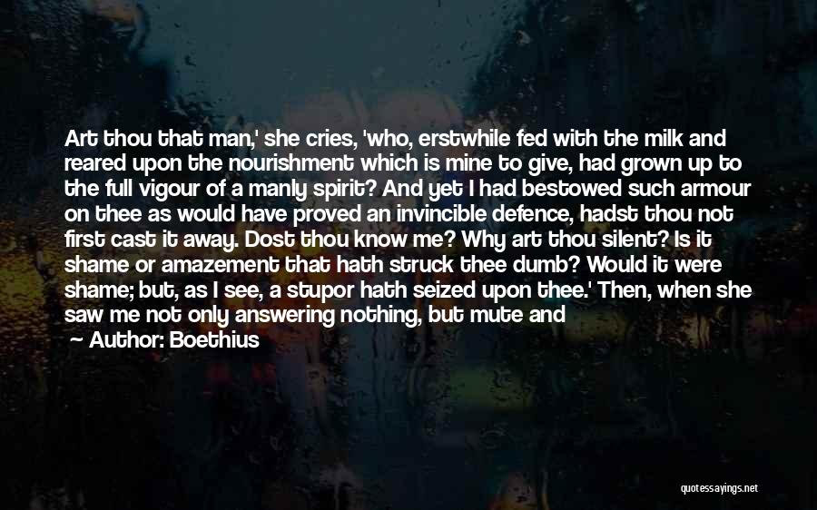 Why She Cries Quotes By Boethius