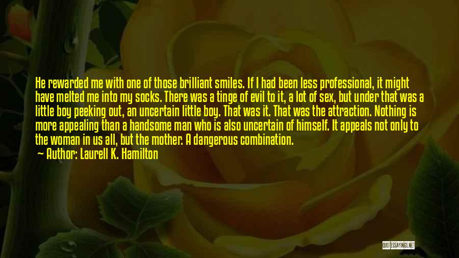 Why She Smiles Quotes By Laurell K. Hamilton