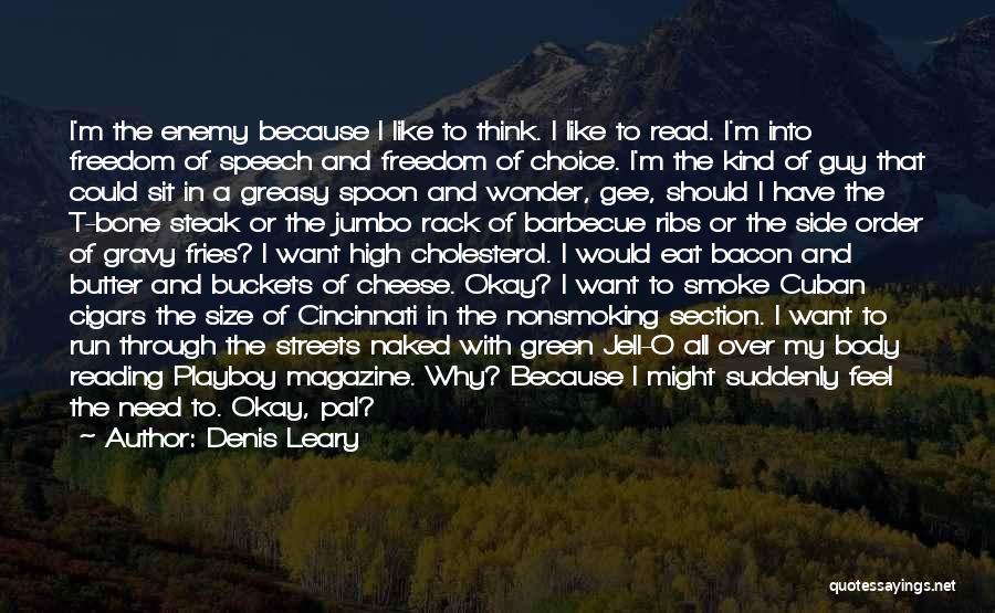 Why Should I Read Quotes By Denis Leary